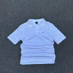 美品 00s NIKE ボーダーポロシャツ C-boy archive y2k