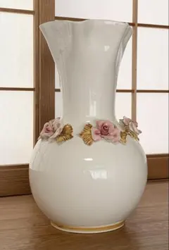 美品♪花瓶・花器・フラワーベース（ホワイト）