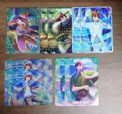 9枚セット シャニライ ビジュコレ Vol.5 うたプリ 寿嶺二 SR