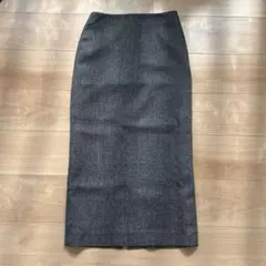 ZARA グレー タイトスカート 膝下丈のサムネイル