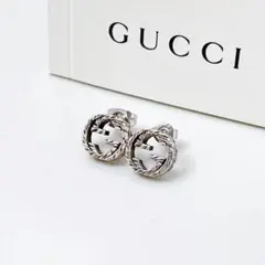 グッチ GUCCI SV925 ピアス シルバー インター 両耳 OT720 グッチ GUCCI SV925 ピアス シルバー インター 両耳 OT720 - メルカリ