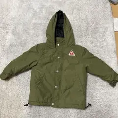 オリーブ色 フード付きジャケット 110サイズ