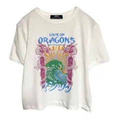 ベルシュカ LOVES OF DRAGONS 和柄 浮世絵 波 Tシャツ 半袖のサムネイル