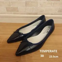 未使用　 TEMPERATE　レインシューズ　 フラットシューズ 靴　38