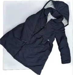 【Tartine et Chocolat】裏リバティ中綿フード付きコート