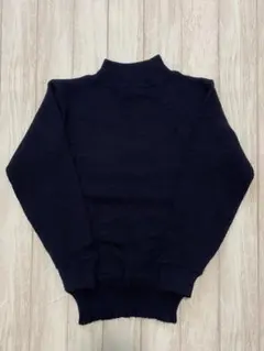 米軍実物/40s~50s U.S.NAVY /ゴブニット/濃紺/モックネック - メルカリ
