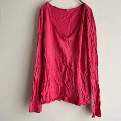 J.Crew 【XL】 ピンク 長袖 Tシャツ レディースのサムネイル