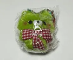 すくっとたっちさん　ガチャガチャ　ぬいぐるみキーホルダー　くまさん