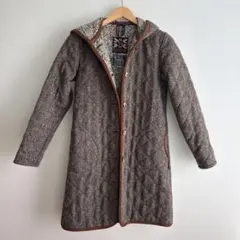 Lavenham フード付きキルティングジャケット