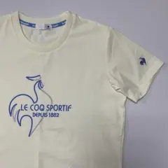 ルコックスポルティフ　UPF50+　吸汗速乾　クリーム色　レディース　Tシャツのサムネイル