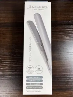 [많은 사진] 스트레이트닝과 컬링 모두에 적합한 슬림 헤어 아이언