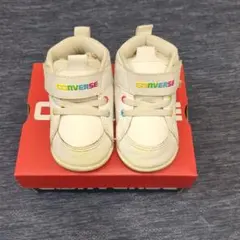 CONVERSE ホワイト ハイカットシューズ　13.5センチ