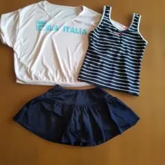 FILA 140 セパレート水着 女の子用