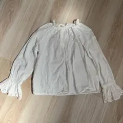 CIAOPANICTYPY キッズ ホワイトコットンブラウス　XL130-140