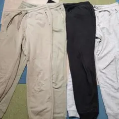 GU スウェットパンツ 4枚セット Mサイズ