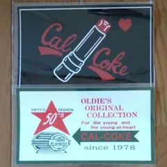 初代カルコーク当時物 CAL-COKE CLUB会員証&84年カレンダー - メルカリ