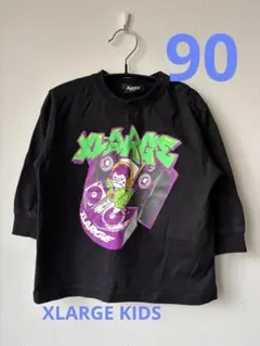 XLARGE KIDS⭐︎長袖カットソー⭐︎90㎝⭐︎ブラック