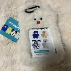 mojojojoぺたぬいカードケースキーホルダー Cherry on top