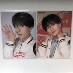 深堀未来　BALLISTIK BOYZ フォトカード 2枚セット