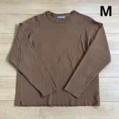 SEASON REASON メンズ　長袖カットソー　ブラウン　M