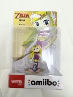 新品未開封　amiibo ゼルダの伝説　ゼルダ　風のタクト