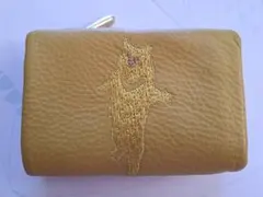 ear PAPILLONNER(イアパピヨネ) 2つ折り財布 牛革 くまのサムネイル