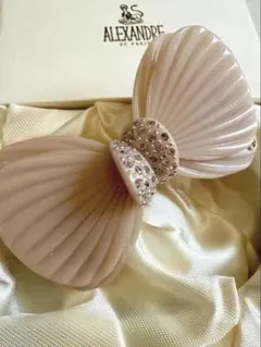 ALEXANDRE DE PARIS リボン型ヘアアクセサリー