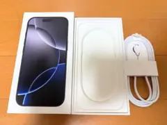 iPhone 16Pro スペースブラック 空箱