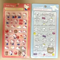 サンリオ ボンボンドロップシール シナモロール キティ2個セット