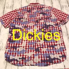 【Dickies】ディッキーズ　ギンガムシャツ　Lサイズのサムネイル