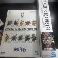 新品未開封】ONE PIECE × NBA ミニポスターセット - メルカリ