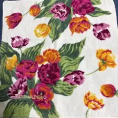 【さがとも様専用】 AROMA VALENTINO 花柄タオルハンカチのサムネイル
