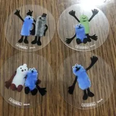 パペットスンスン スシロー コラボ 限定 クリアピック 4種 セット