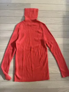 UNIQLOオレンジ タートルネック セーター Lサイズ