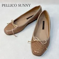 PELLICO 千鳥格子柄 フラットシューズ パンプス - メルカリ