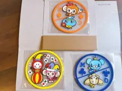 ナルミヤキャラクターズ クリアラバーコースター 3個セット