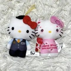 マクドナルド ハッピーセット ハローキティ 50周年 マスコット 2個セット