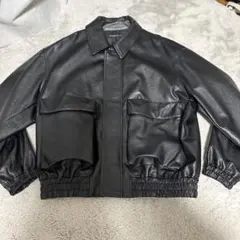 WYM ブラック レザージャケット