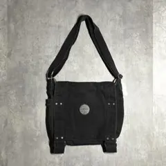 00s diesel メタルロゴ　黒　ショルダーバッグ