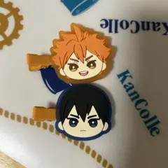 ハイキュー 前髪クリップ 日向翔陽 影山飛雄