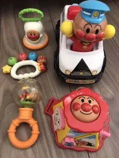 アンパンマンのおもちゃ　5点セット　乳幼児向け
