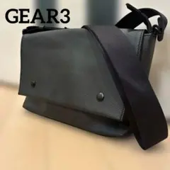 GEAR3 ブラック ナイロン ショルダーバッグ週末限定価格‼️