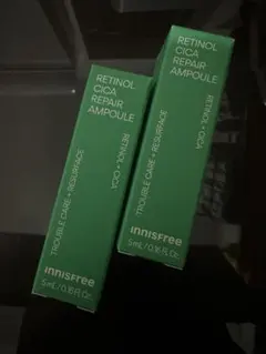 イニスフリー レチノール シカ リペア アンプル 5mL 〈2点セット〉