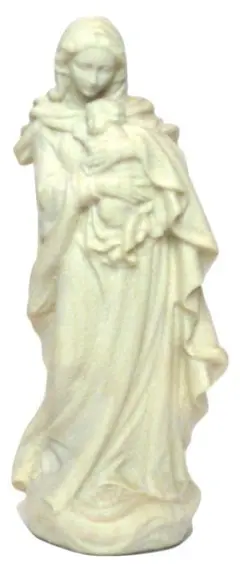 信者さん向け本物のマリアさま　マリア像　マリア様　7cm　木彫り　イタリア製