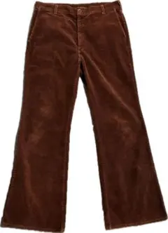 70-80sWrangler レッド コーデュロイベルボトム34x32のサムネイル