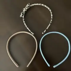 キッズ　女の子　カチューシャ　フォーマル　ヘアアクセ　3個　セット　まとめ売り