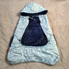 リバーシブル 防寒ケープ 抱っこ紐カバー ベビーカーブランケット