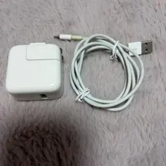 Apple 12W USB Power Adapter & ケーブル