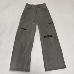 archives ダメージデニム　グレー　S 定価6,990円