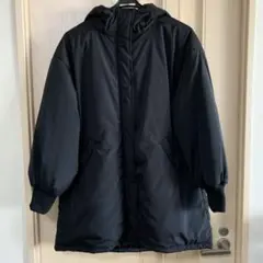 ROPE PICNIC 黒 フード付き ロング丈 ダウンジャケット